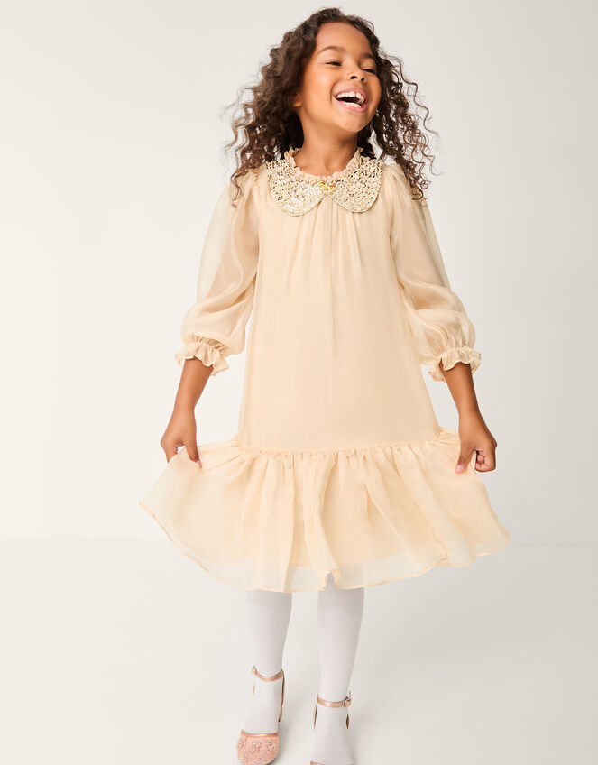 Floral Embellished Sparkle Bag, , large