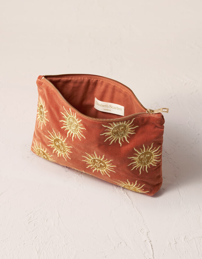 Elizabeth Scarlett Sun Goddess Large Pouch, , large