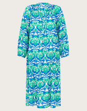 Leona Midi Dress, Green (GREEN), large