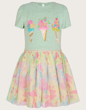 Tie Dye Ice-Cream Disco Dress, Multi (MULTI), large