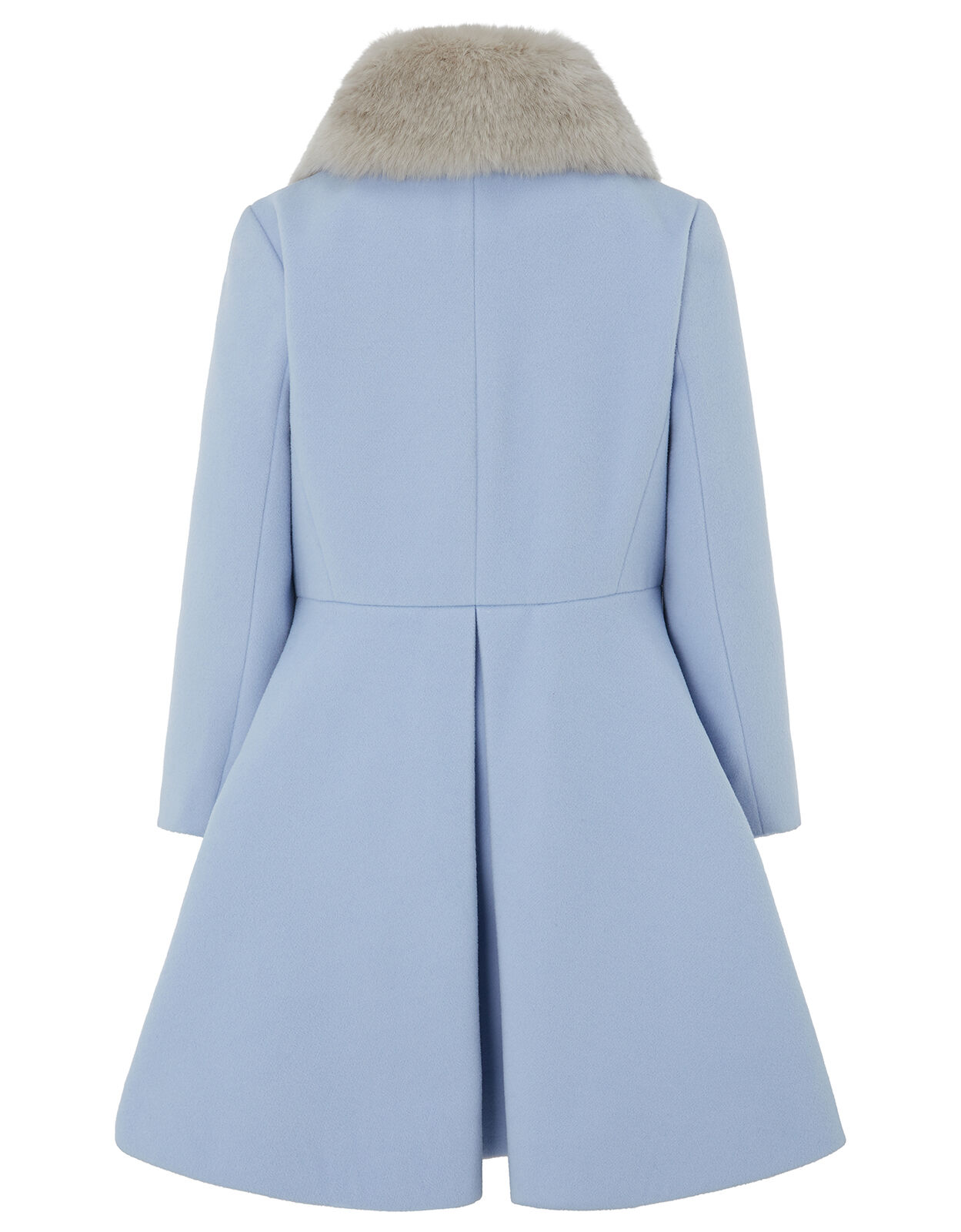 Monsoon girls blue coat clearance