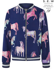 Effe Unicorn Bomber in Recycled Polyester, , large