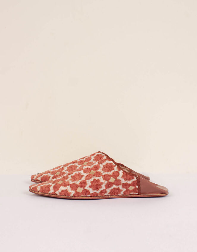 Bohemia Design Star Brocade Slippers, LIGHT BROWN, large