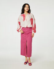 Fabienne Chapot Leaf Print Blouse, Multi (MULTI), large