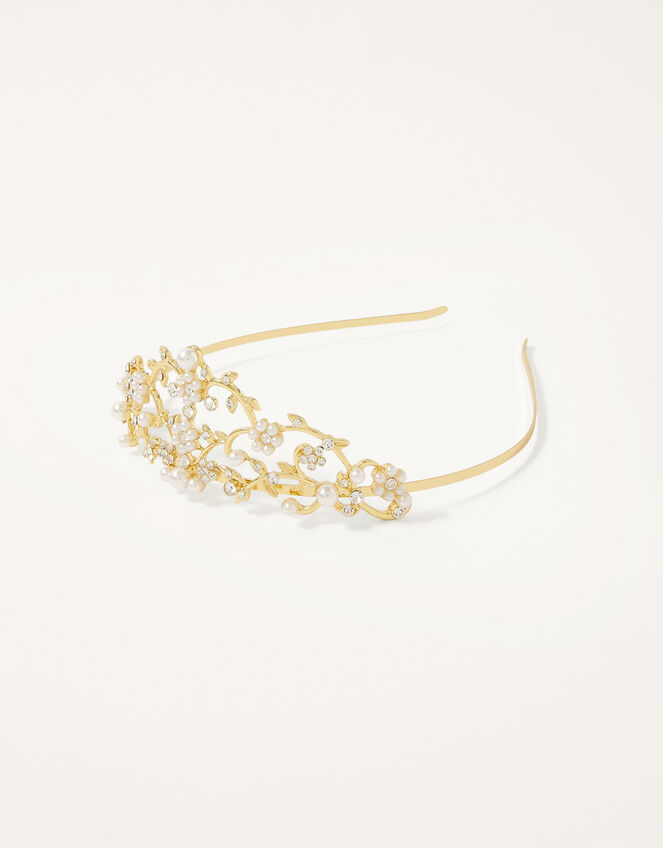 Pearl Daisy Tiara, , large