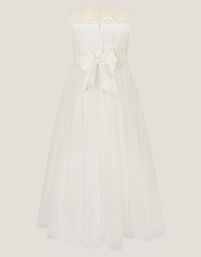 Cynthia Lace Maxi Dress, Ivory (IVORY), large