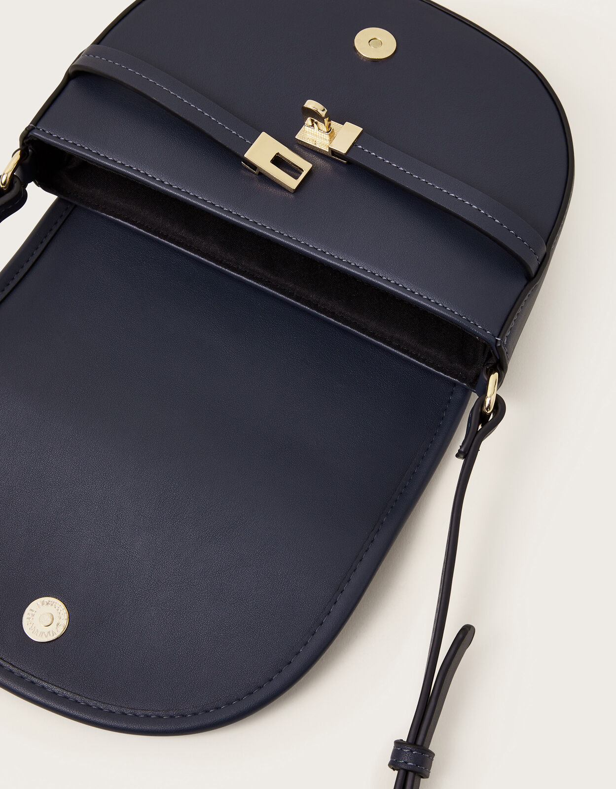 Clasp Cross Body Bag Blue