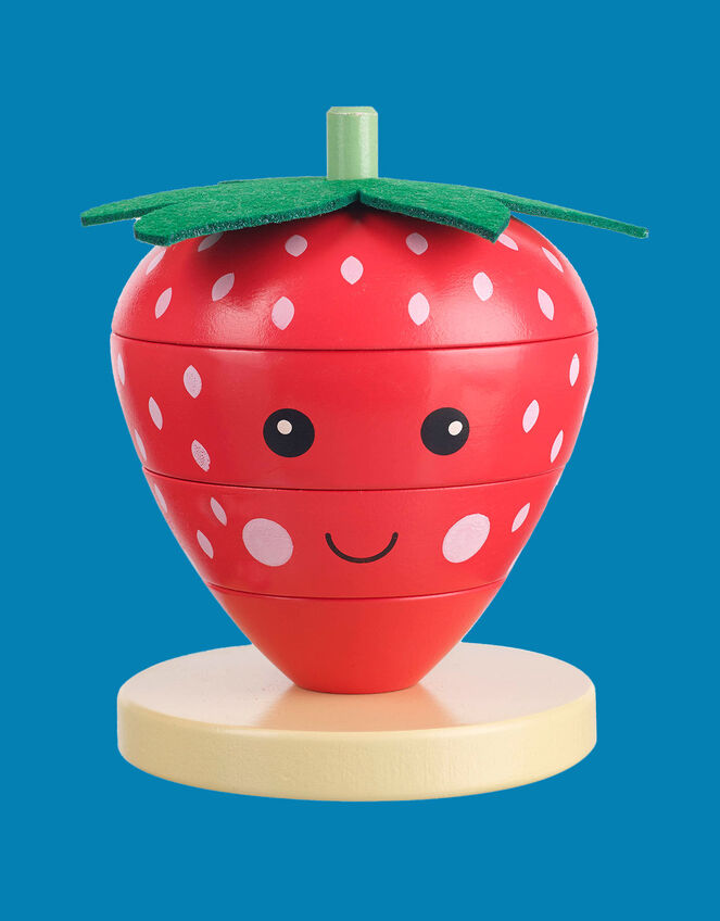 Orange Tree Toys Strawberry Stacking Ring, , large