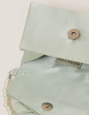 Mini Flower Bridesmaid Bag, Green (SAGE), large