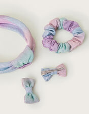 Ombre Glitter Hair Accessories Set, , large