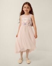 Matilda Sleeveless Meadow Party Dress, Pink (PINK), large