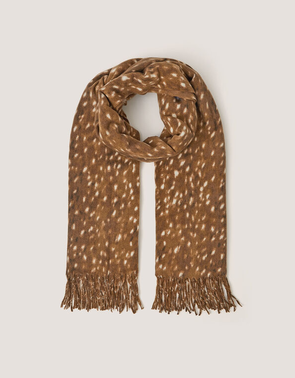 Bea Bambi Print Scarf, , large