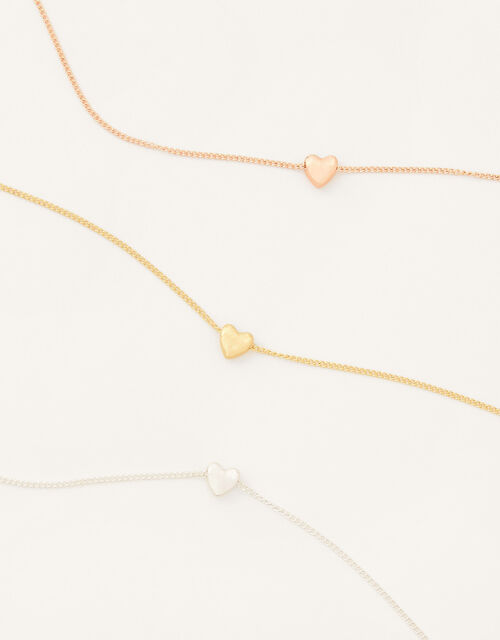 Trio of Hearts Prom Necklace Set, , large