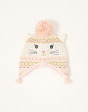 Baby Christmas Snowcat Hat, Multi (MULTI), large