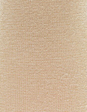 Baby Sparkly Nylon Tights, Gold (GOLD), large
