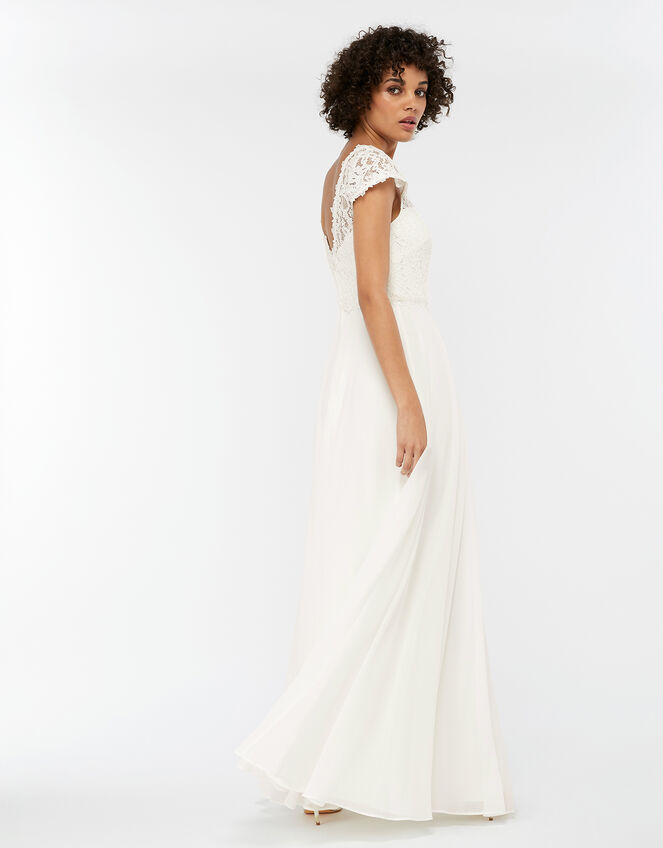 Catherine Lace Maxi Wedding Dress, Ivory (IVORY), large