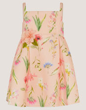 Baby Dream Strappy Floral Party Dress, Pink (PINK), large