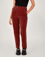 Straight Leg Corduroy Trousers , Copper (COPPER), large