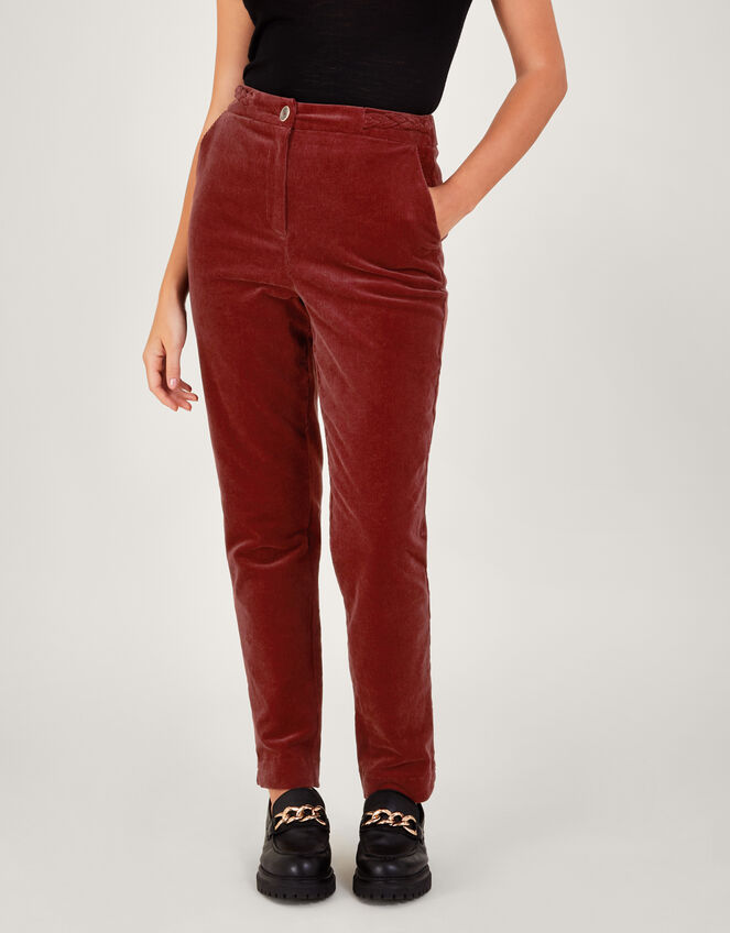 Straight Leg Corduroy Trousers , Copper (COPPER), large