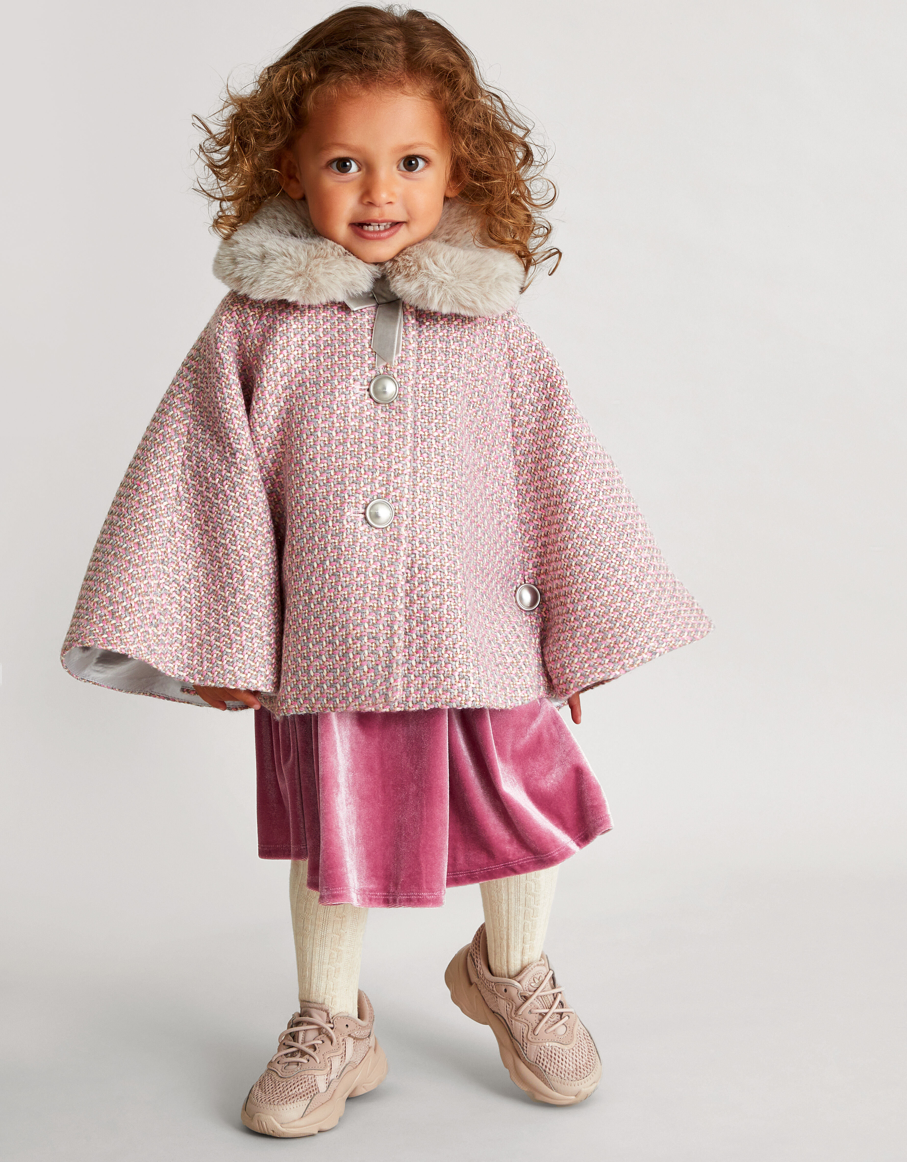 Baby girl clearance cape coat