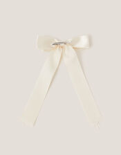 Ribbon Bow Hair Clip, , large