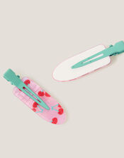 2-Pack Printed Salon Hair Clips, , large