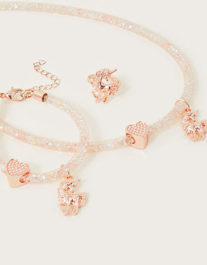 Unicorn Encased Jewellery Set, , large