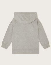 Dinosaur Hoodie, Grey (GREY), large