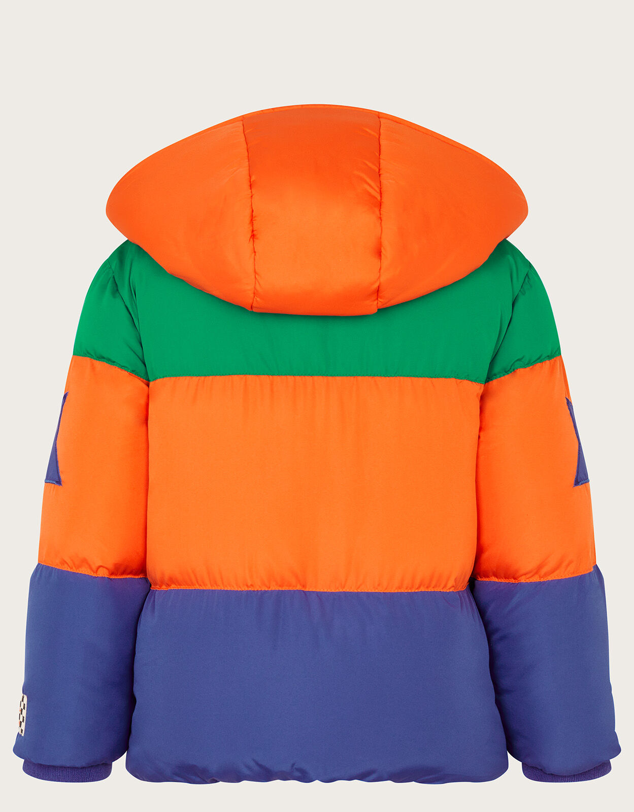 Colour Block Puffer Coat Multi Boys Coats Jackets Monsoon UK