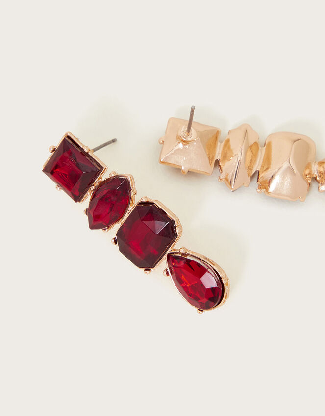 Stone Drop Earrings, , large