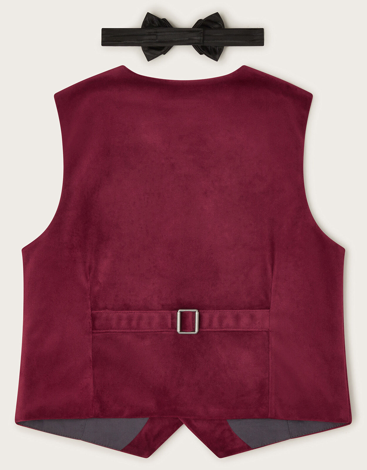 Velvet Waistcoat and Bow Tie Set Red Boys Suits Sets Monsoon UK