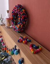 Fiona Walker Hanging Pom-Pom Heart , , large