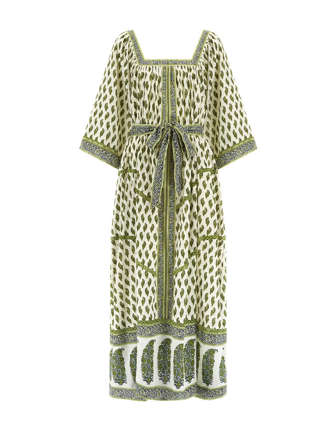 East Harriet Print Dress, Green (GREEN), large