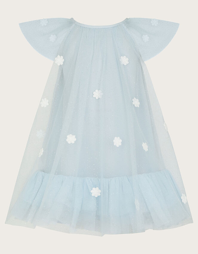 Baby Ciara Swing Flutter Dress, Blue (PALE BLUE), large