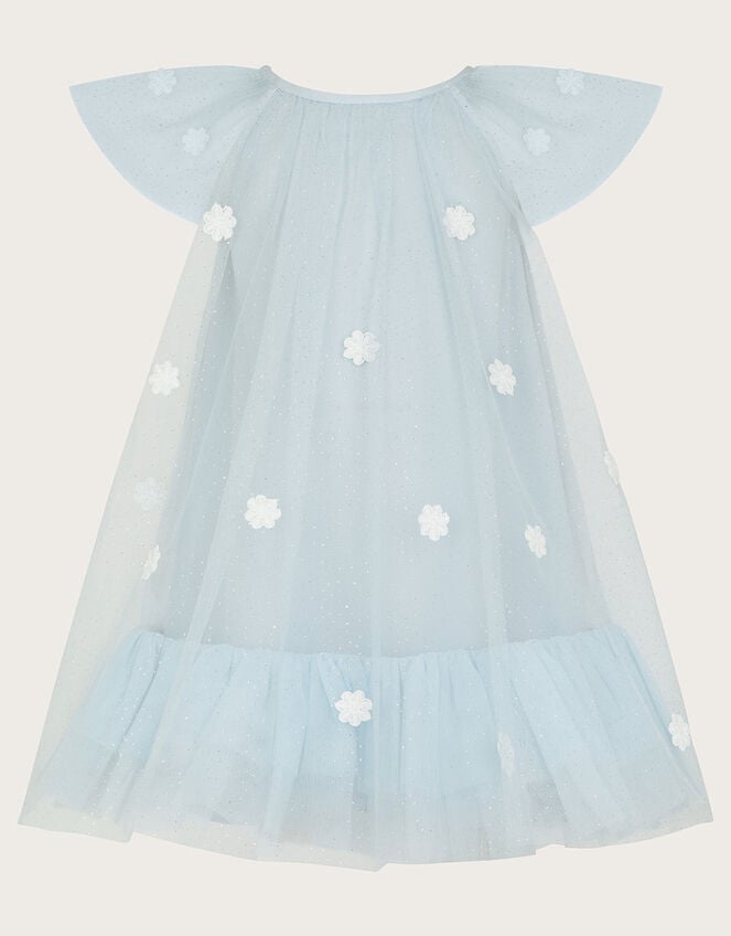 Baby Ciara Swing Flutter Dress, Blue (PALE BLUE), large