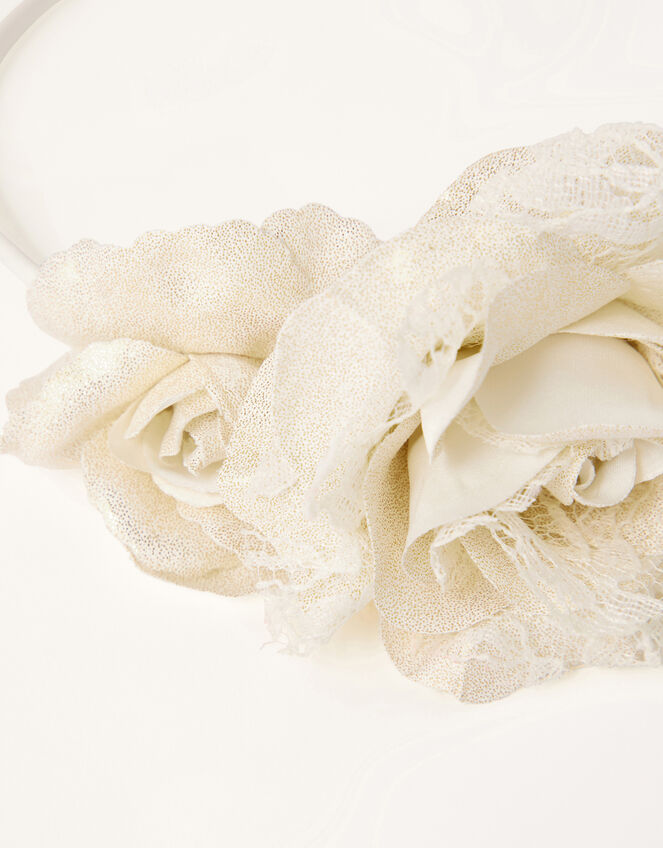 Shimmer Dust Flower Headband , , large