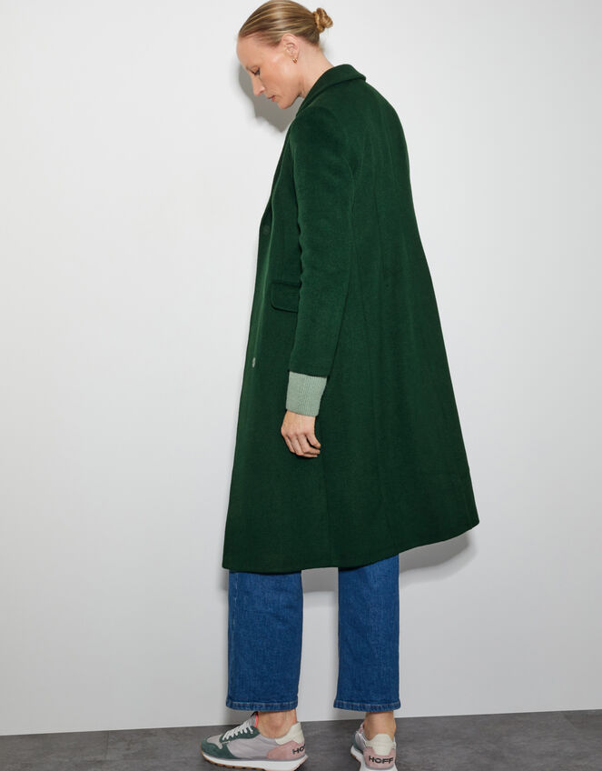 Arabella A-Line Coat, Green (OLIVE), large