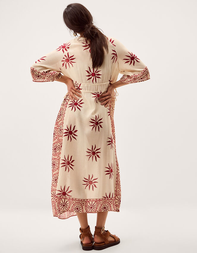 Sunnie Midi Beach Dress, Ivory (IVORY), large
