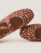 Dana Bambi Mary Jane Ballet Flats, Natural (NEUTRAL), large