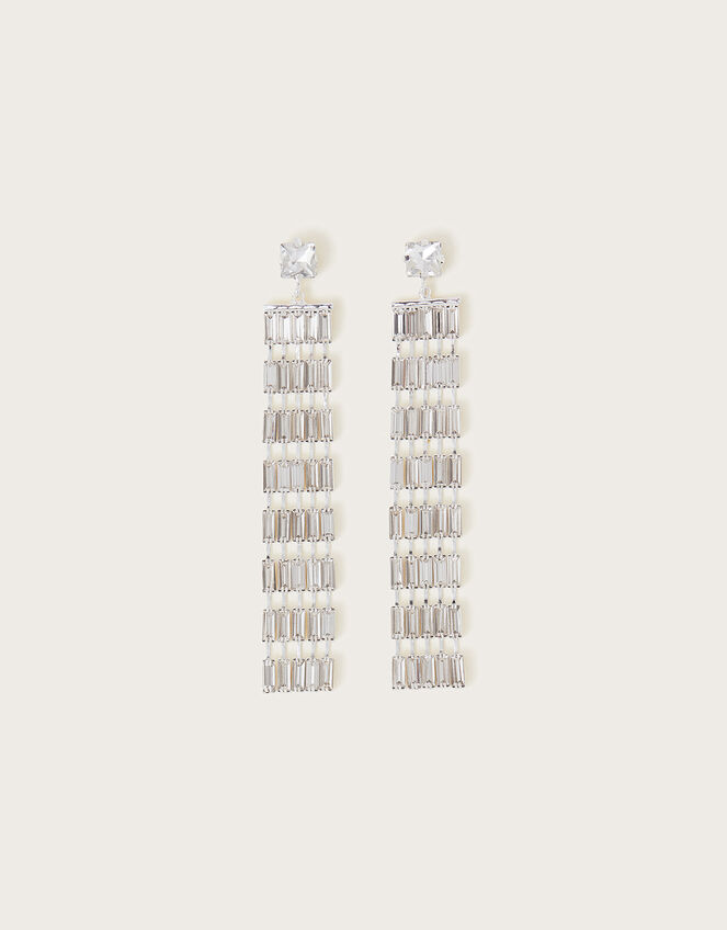 Crystal Drop Earrings, , large