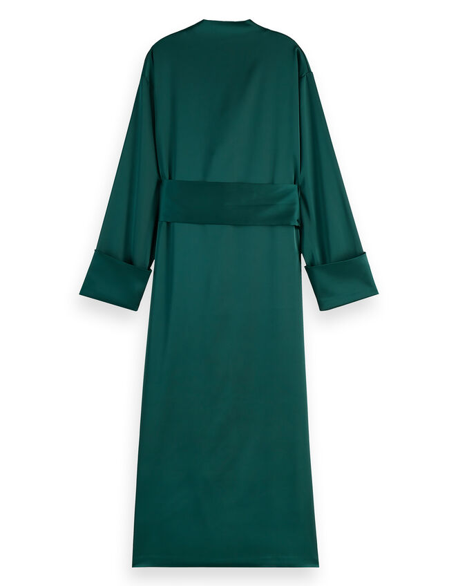 Scotch and Soda Kimono Midi Dress, Green (GREEN), large