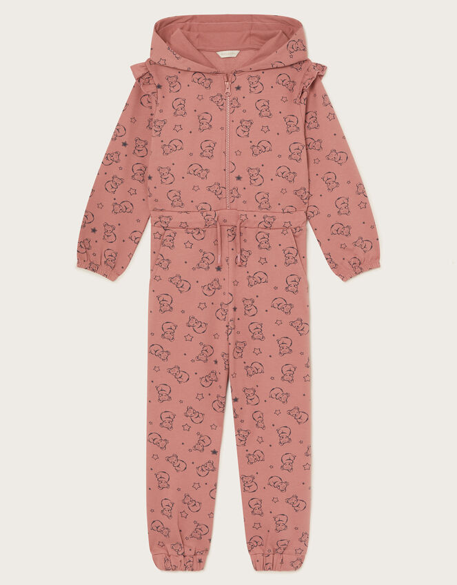 Koala Print Onesie, Pink (PINK), large