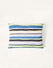 Stripe Rectangle Cotton Cushion, , large