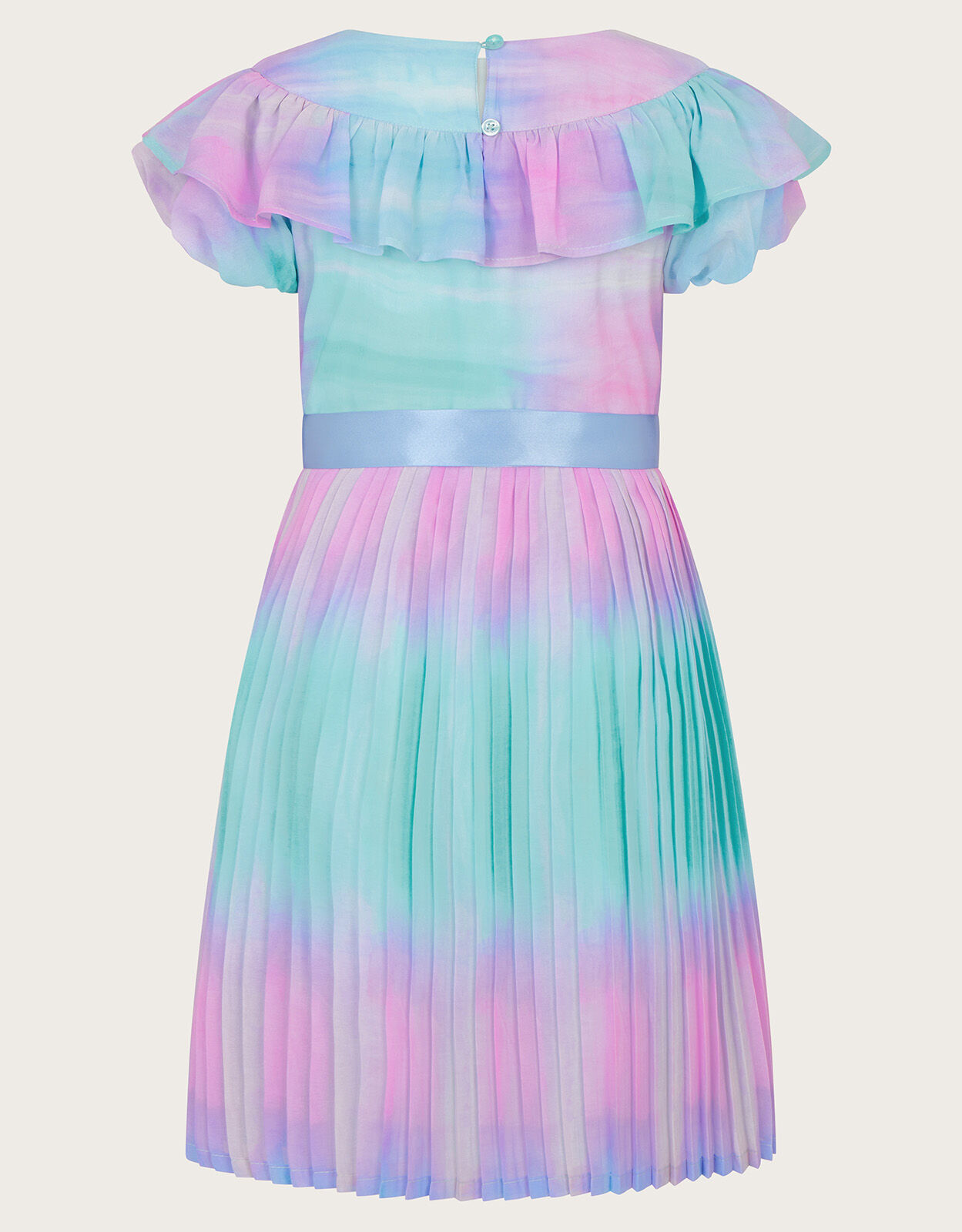 Bcbg rainbow cheap pleated dress