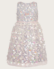 Luella Iridescent 3D Butterfly Dress, Purple (LILAC), large