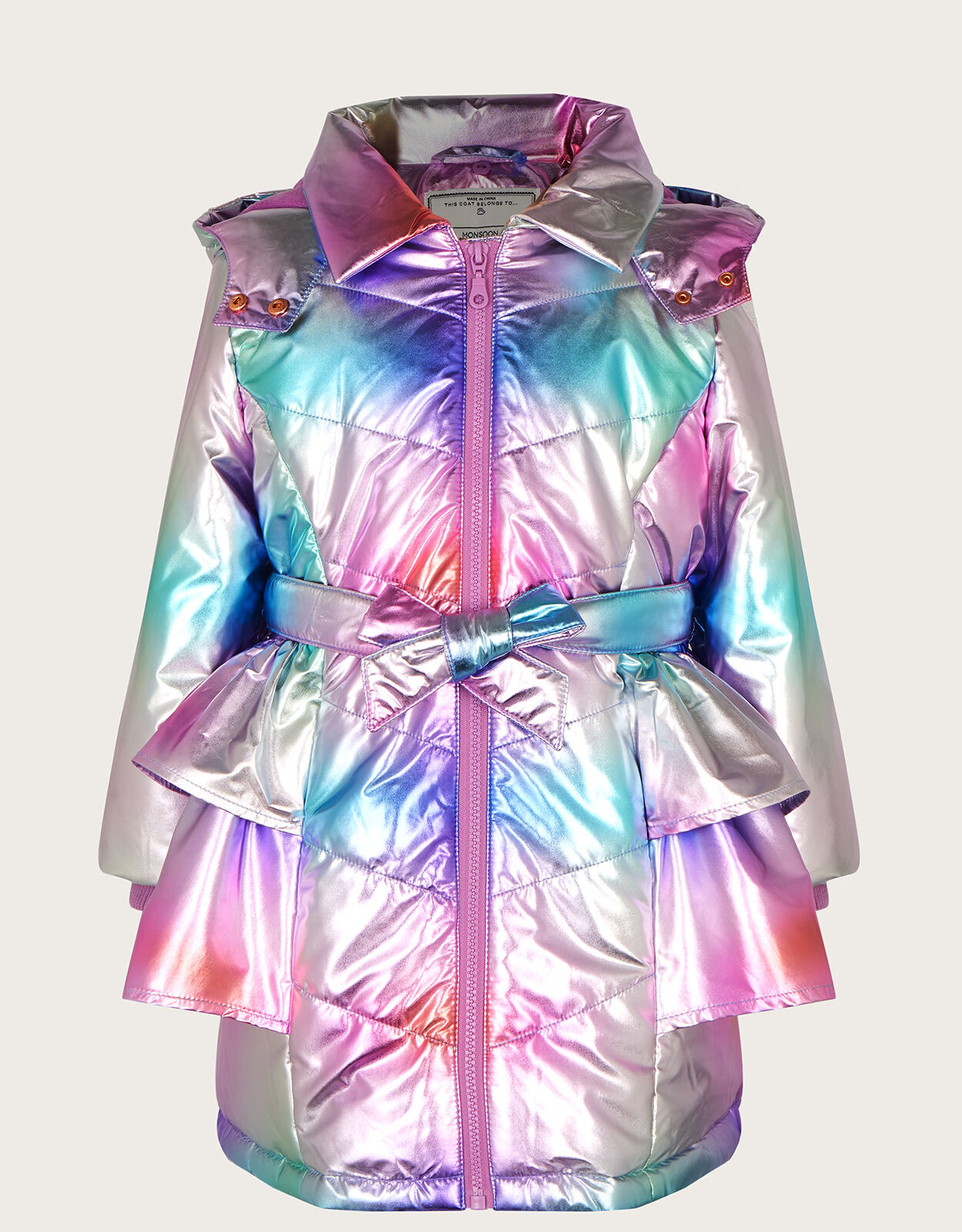 Girls rainbow jacket store