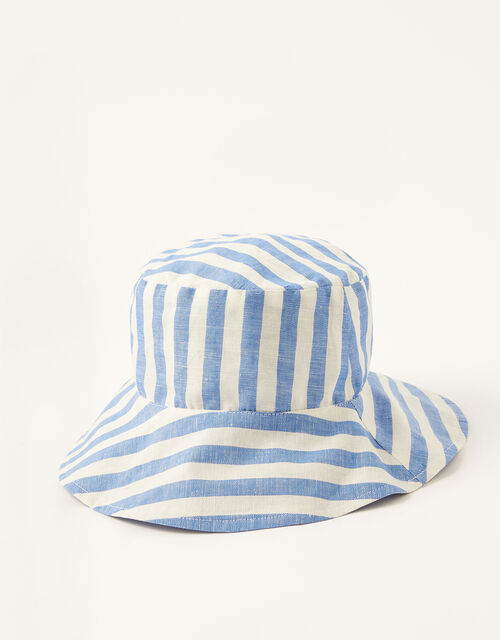 Rebecca Stripe Bucket Hat, , large
