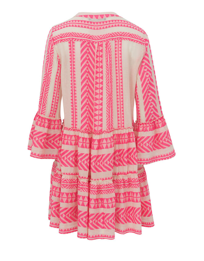 Devotion Twins Short Jacquard Dress, Pink (PINK), large