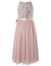 Truth Sequin Maxi Dress, Pink (PINK), large
