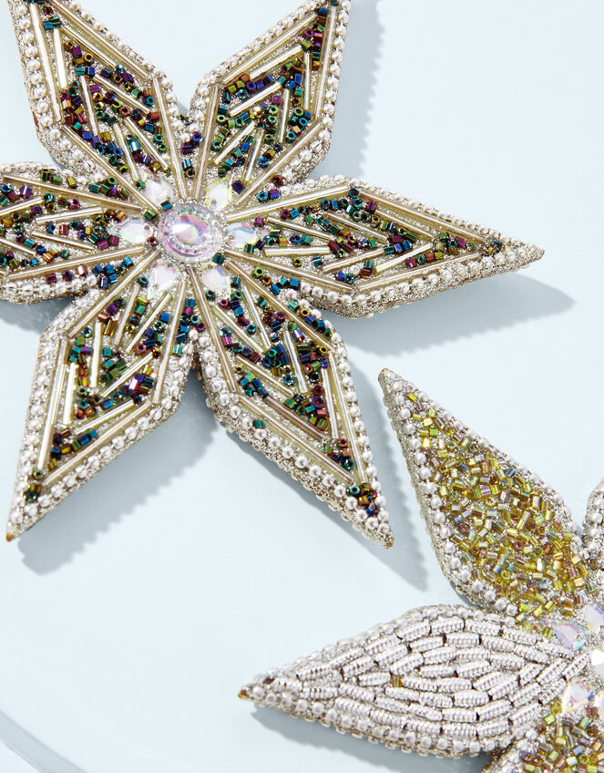 Sparkle Star Christmas Decoration Set, , large